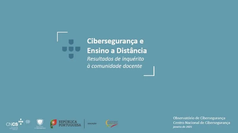 Capa do artigo: Publicação do estudo Ensino à Distância e Cibersegurança